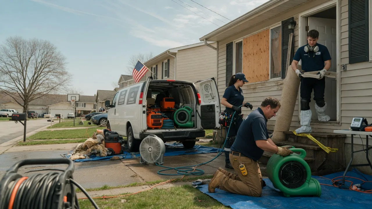 Water Damage Restoration in Argillite, KY near me